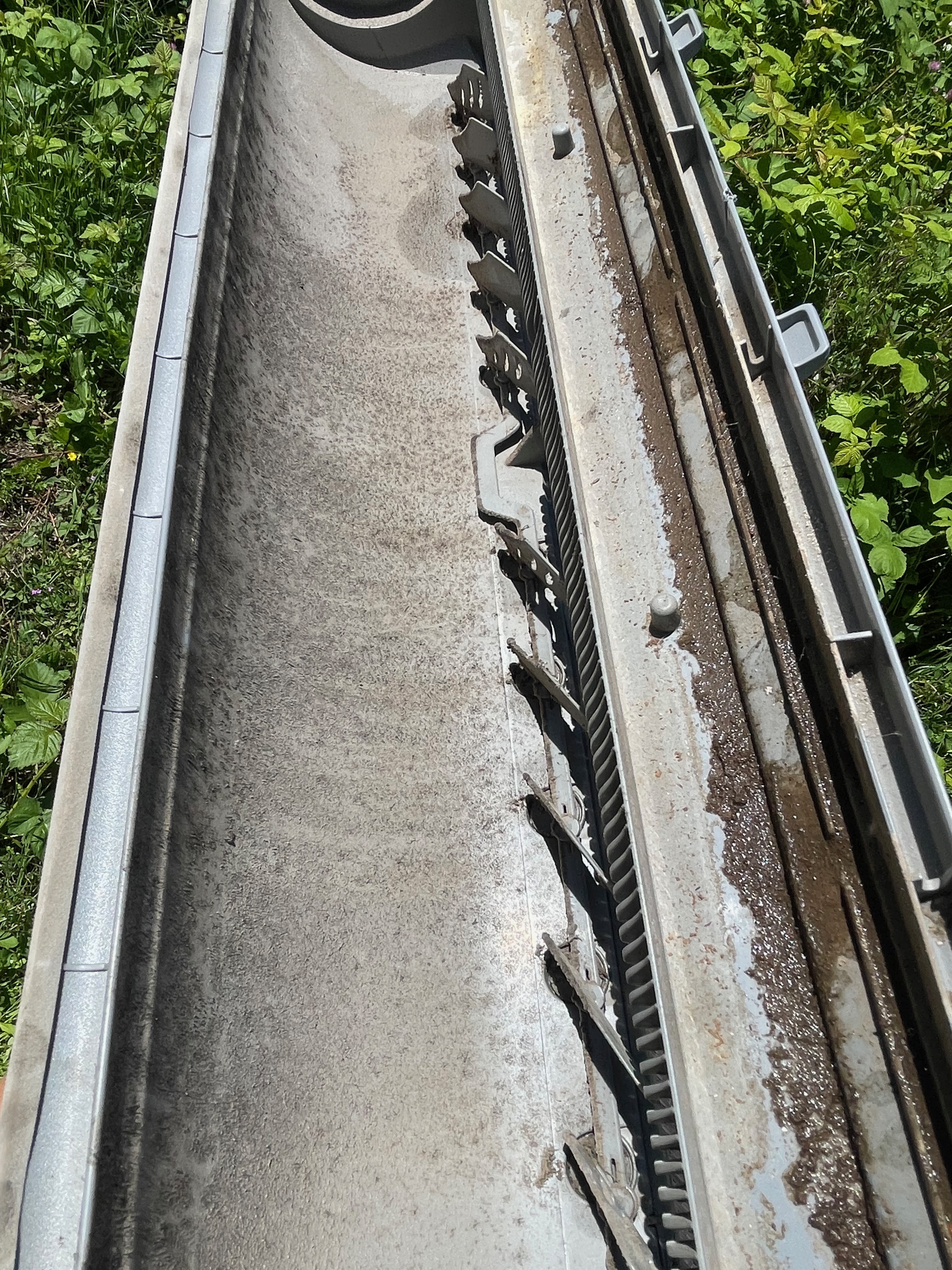 Mini split louver before deep cleaning – Vancouver, WA